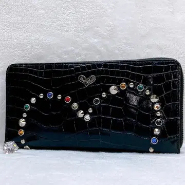 새상품급 Think Bee 싱크비 밀라노 장지갑 라운드 지퍼 블랙