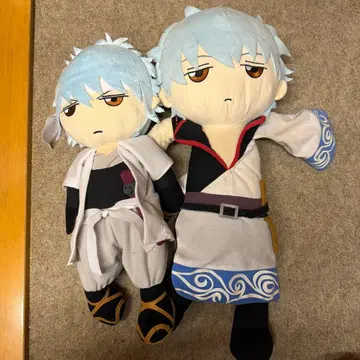 은혼 푹신푹신 쿠션 (대) 사카타 긴토키 백야차 봉제 인형