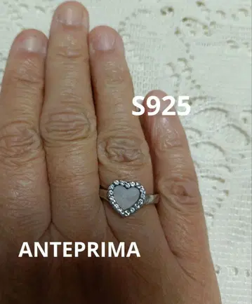 ANTEPRIMA 하트형 반지 S925