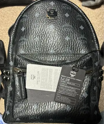 MCM 백팩 블랙 M 사이즈 스몰 사이즈 정품
