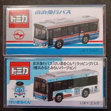 프로텍터 포장 토미카 케이마루군 랩핑 버스 게이큐 버스 이스즈 엘가