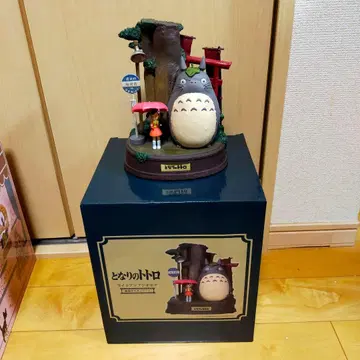 지브리 이웃집 토토로 라이트업 디오라마 극장 포스터 아트