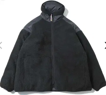 is-ness/REVERSIBLE FLEECE DOWN JACKET