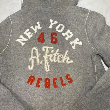 Abercrombie&Fitch 그레이 후드 부착 후드티 L 사이즈