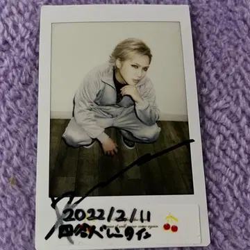 JILUKA Ricko 친필 사인 폴라로이드