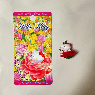 로즈 장미 장미 키티 참 지역 한정 당시 물건 레트로 레어