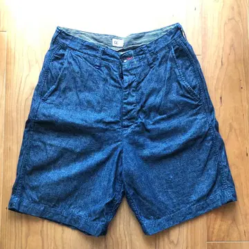 45R 얇은 데님 숏팬츠