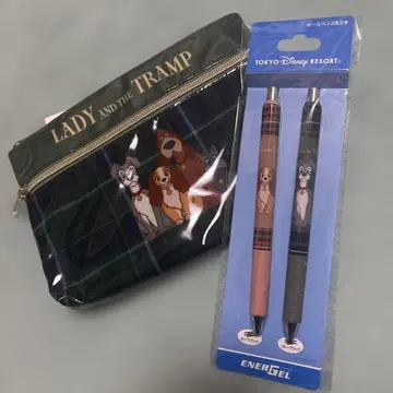 도쿄 디즈니 리조트 한정판 펜 케이스 & 볼펜 세트 - 아리스토캣