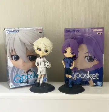 세트 판매 블루 록 나기 세이시로 미카게 레오 Qposket 피규어