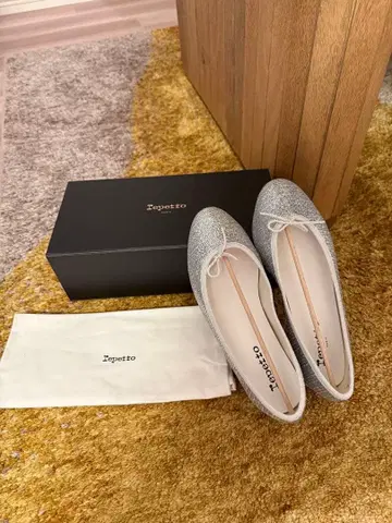 Repetto CAMILLE 실버 글리터 37