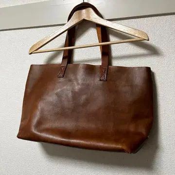 SLOW 가죽 토트백