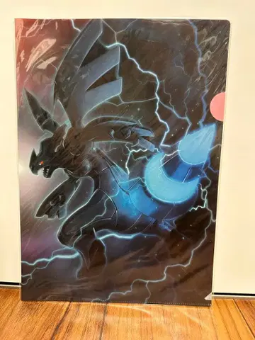 포켓몬 A4 클리어 파일 블랙과 화이트의 공방 (제크로무 레시라무)