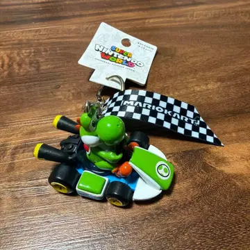 USJ 한정판 마리오 카트 키체인 슈퍼 닌텐도 월드 요시