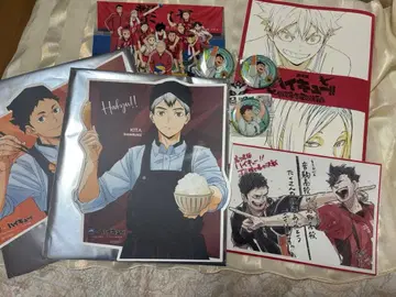 하이큐 굿즈 묶음 판매 극장판 쓰레기장의 결전 입장 혜택 등