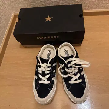 컨버스 스니커즈 블랙/화이트