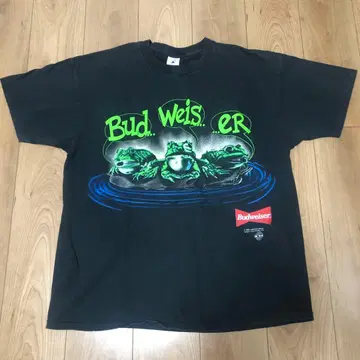 90s 버드와이저 쓰리 프로그 새상품급 XL