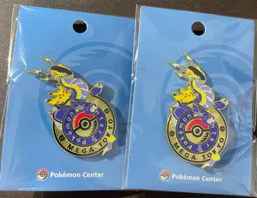 포켓몬 센터 메가 도쿄 이케부쿠로 로고 핀즈 미라이돈 한정판 2종 세트