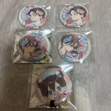 하레루야 베이비 가라오케의 철인 콜라보 캔뱃지 5종 세트