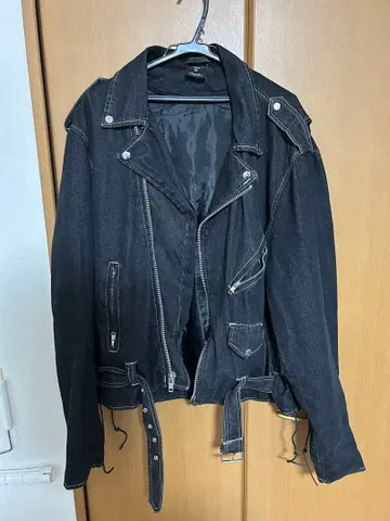 아메리칸 재킷 더블 라이더스 데님 XL