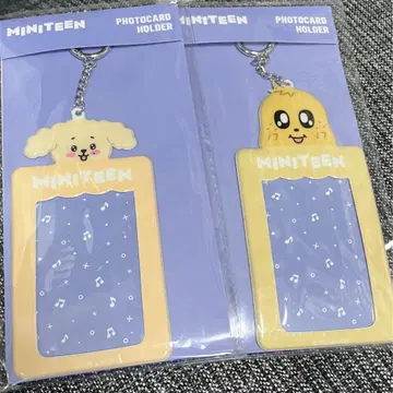 SEVENTEEN MINITEEN 포토 카드 홀더 도겸, 민규
