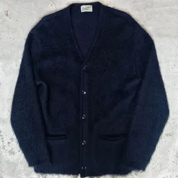 희귀 레어 새상품급 텐더 로인 블랙 모헤어 가디건 L 사이즈