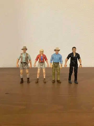 쥬라기 공원 3.75인치 마텔 4체 세트