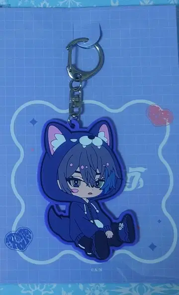 갸우르후 러버 키링 코야나기 로우