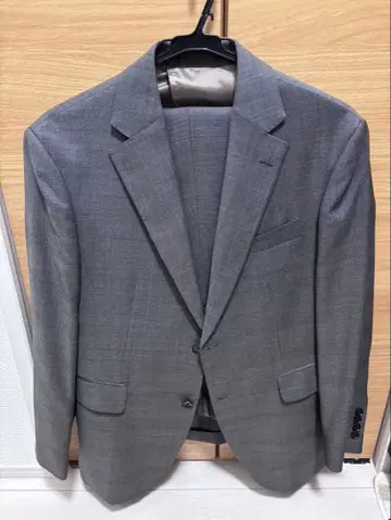 MARLANE 원단 TOPVALU 수트 AB4 그레이 상하의 세트