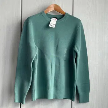 UNIQLO 워셔블 밀라노 리브 크루넥 스웨터 S