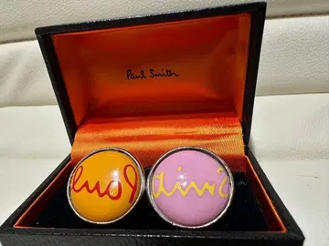 Paul Smith 커프스링크 오렌지 핑크