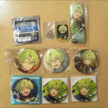 앙스타 토모에 히요리 8장 세트 캔뱃지 아크릴 키링
