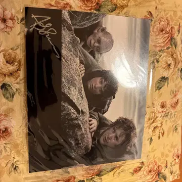 호빗 사인 포함 A4 로드 오브 더 링 앤디 서키스