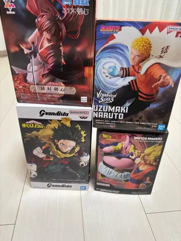 [ 미개봉 ] 점프 피규어 4체 세트