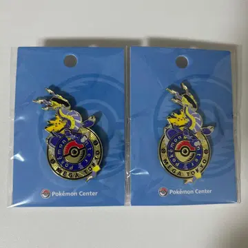 포켓몬 센터 메가토쿄 이케부쿠로 로고 핀즈 미라이돈 한정판 2종 세트