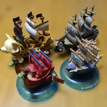 원피스 배 4척 월드 콜렉터블 등