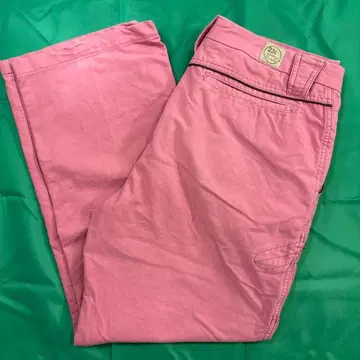 온워드 카시야마 23구 핑크 캐주얼 팬츠 지퍼 포켓 포함