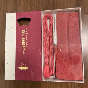 메이크 야마토 크레이프 원단 허리띠 오비 장식 천 세트