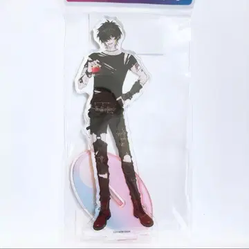 나이트로키랄 HUB 콜라보 카페 아크릴 스탠드 토와 슬로우 데미지