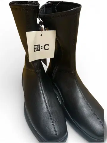 유니클로C 스트레치 숏부츠 23.5cm 새상품