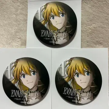 에반게리온 and ST popup 캔뱃지 아스카 3개