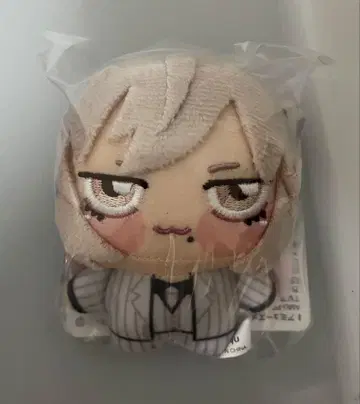 도원암귀 쪼삐누이푸치 봉제 인형 마스코트 복숭아뿔신문