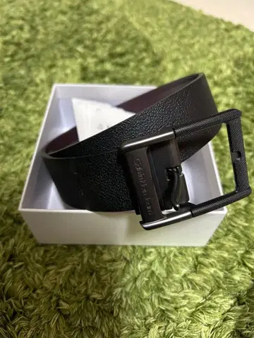 캘빈 클라인 블랙 리버서블 벨트 80