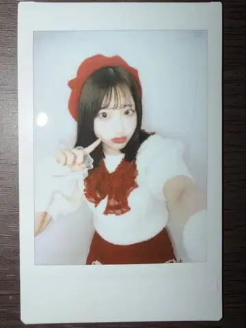 CUTiESTREET 사쿠라바 하루카 프린트 폴라로이드