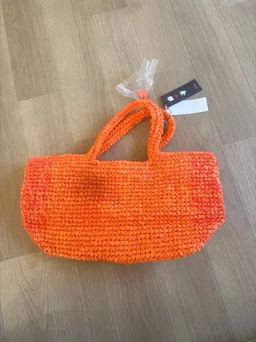 Camper 오렌지 바구니 토트백