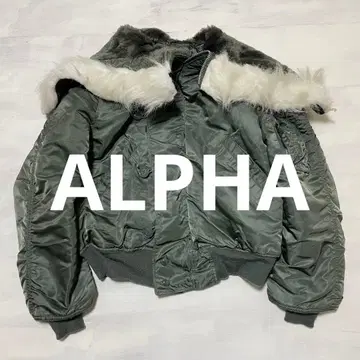 새상품급 USA제 ALPHA N-2B 80s 3본 택 구 택