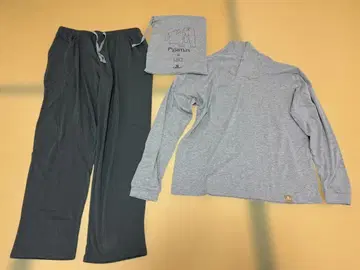 Emirates 항공 퍼스트 클래스 파자마 세트 L 사이즈 3개 세트