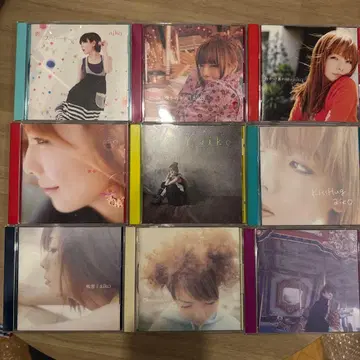 aiko 최초 한정 묶음 판매 15장 (앨범 5장 싱글 10장)