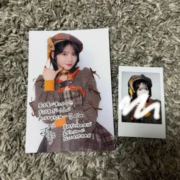 FRUITS ZIPPER 진세이 스즈카 엽서 폴라로이드 세트