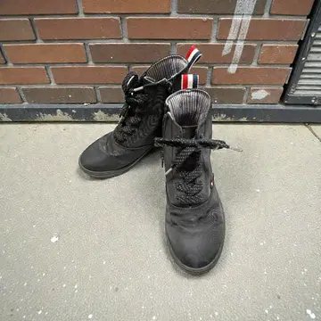 레인슈즈 블랙 하이컷 23cm