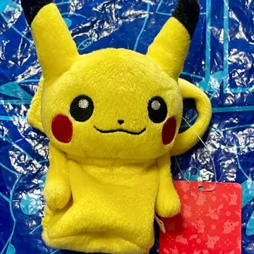 [ USED ] 버튼de큥 파우치 피카츄 봉제 인형 포켓몬 센터
